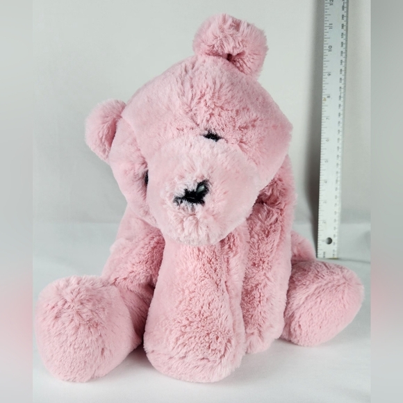 GUND Pink Polar Bear Plush Doll Large Floppy Soft Lovey Toy 20120390 - 14" - Picture 2 of 8